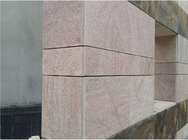 Гранит естественных плит камня гранита Г682 ржавый розовый с отполированной поверхностью